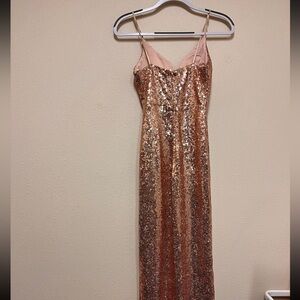 B smart rose sequin prom/formal dress women’s 0